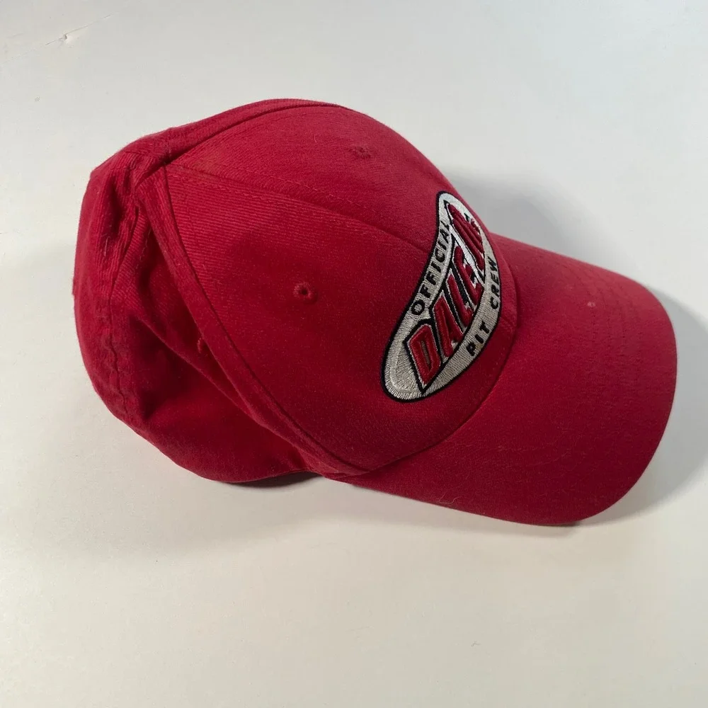 Chase Authentics Dale Jr Pit Crew Red Baseball Hat Child Size NASCAR Number 8‎
